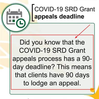 What is the Deadline Period for srd.sassa.gov.za Appeal