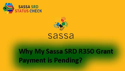 Why My Sassa SRD R350 Grant Payment is Pending